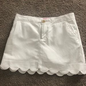 Lilly Pulitzer White skort